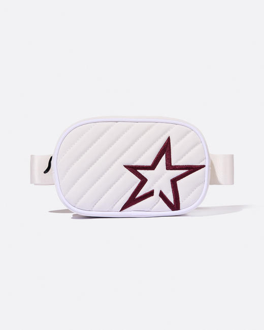 Perfect Moment - Star Bum Bag - Snow White - 女装 - 包包 - 白色 商品图0