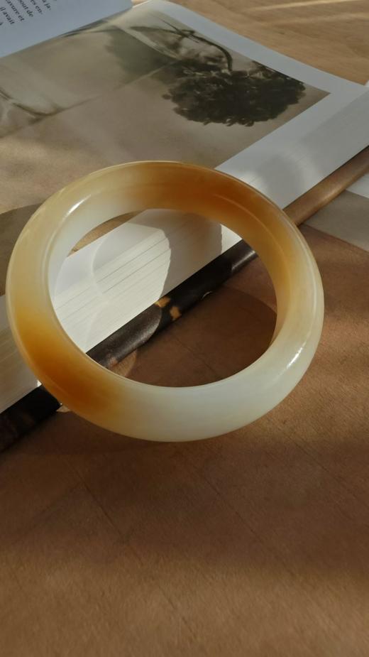 甜光·和田糖玉手镯【嘉石515】 商品图3