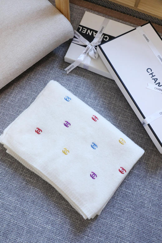 香奶奶羊绒长巾 小香披肩羊绒围巾（AN） 商品图2