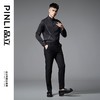 PINLI品立2024秋季新品商务休闲长袖衬衫男士辑明线百搭内搭衬衣B243113106 商品缩略图1