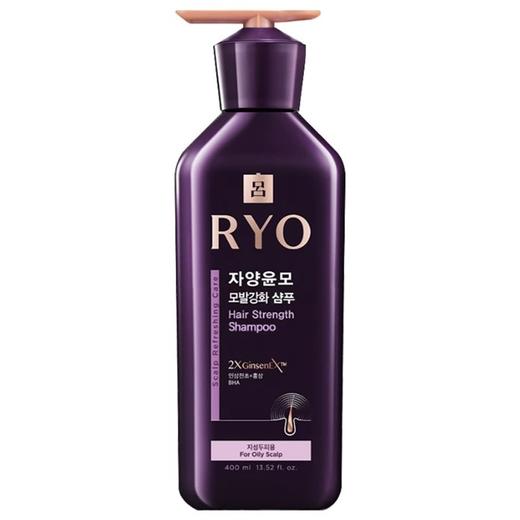 吕紫滋养强韧毛发控油洗发水400ml려 자양윤모 모발강화 샴푸 지성두피용 商品图0