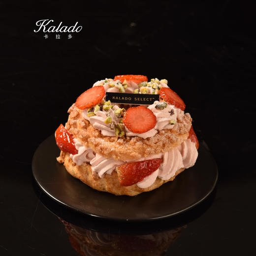 草莓车轮泡芙 商品图0