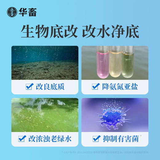 华畜生物底改双效改底王鱼虾蟹塘解毒调水增氧除臭水产养殖净水宝 商品图2