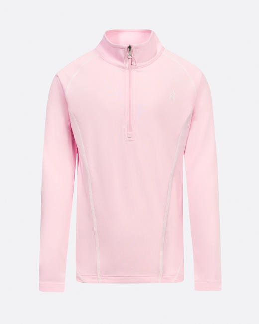 Perfect Moment - Themal Half Zip - Petal Pink - 童装 - 保暖内衣 - 花瓣粉 商品图0