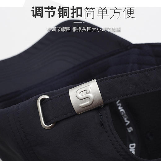 防水鸭舌帽原创迪桑飒冬季新款加绒保暖棒球帽男士户外防水跑步休闲鸭舌帽 商品图3