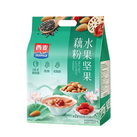 【月满家和】西麦水果坚果藕粉 490g（35g*14条）【LY】 商品图0