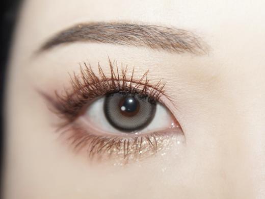 PuffGirl半年抛·墨鱼灰崽·14.5mm中等直径·韩产2片 商品图1