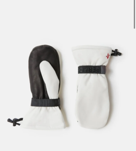 Perfect Moment - Davos Mitts (Adult) - Snow White - 女装 - 滑雪手套 - 白色