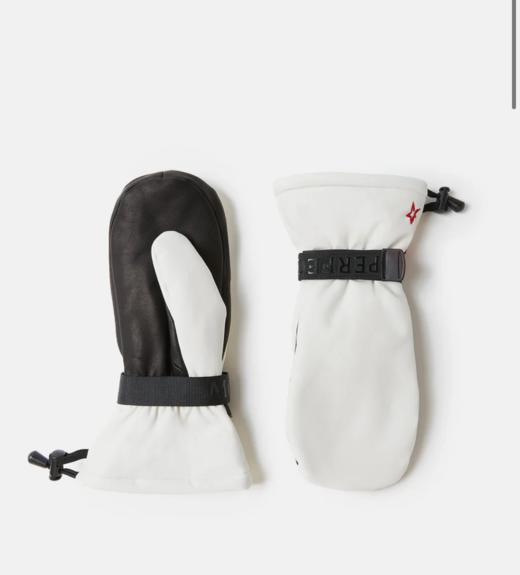 Perfect Moment - Davos Mitts (Adult) - Snow White - 女装 - 滑雪手套 - 白色 商品图0