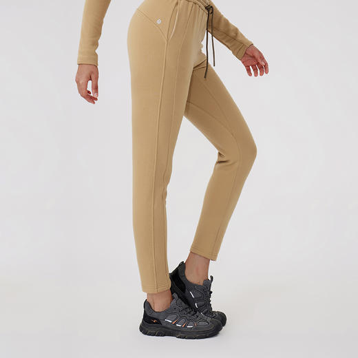 TAGX探观男女款户外运动抓绒长裤春季新款抑菌修身保暖休闲裤卫裤 商品图2