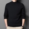 圣得西男装秋季新款百搭半高领套头纯色毛衣2362950928 商品缩略图4