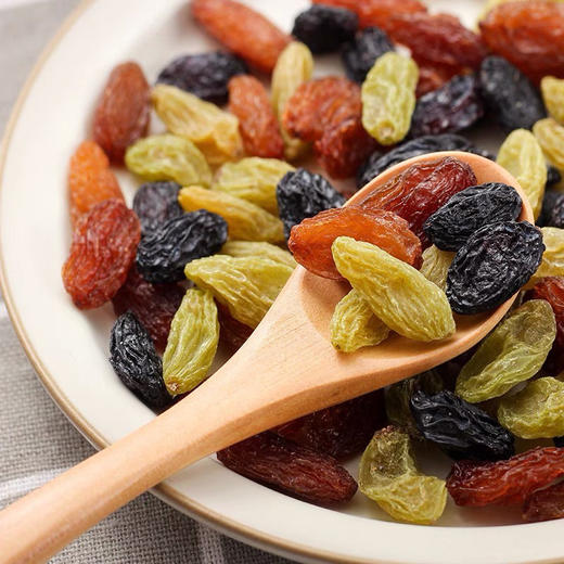 新货三色葡萄干水果干蜜饯休闲零食250g 商品图2