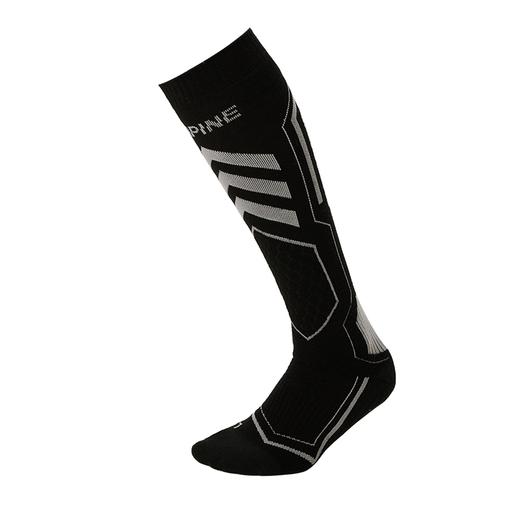 【七折特卖】SURPINE松野湃滑雪袜保暖压缩户外美利奴羊毛长筒袜男女透气排汗 SKP118002 ACSKDU054 商品图1