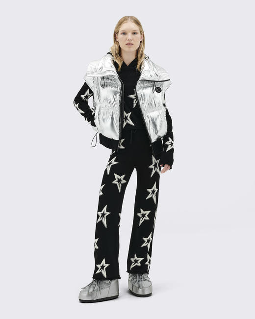 Perfect Moment - Sierra Gilet - Siver Foil - 女装 - 滑雪夹克 - 银色 商品图2