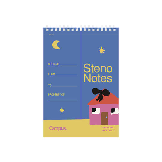 国誉TYAKASHA系列双螺旋速记本，6×9(英寸)/60页 商品图0