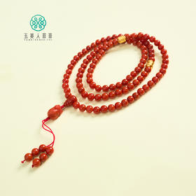 S925南红貔貅佛珠项链