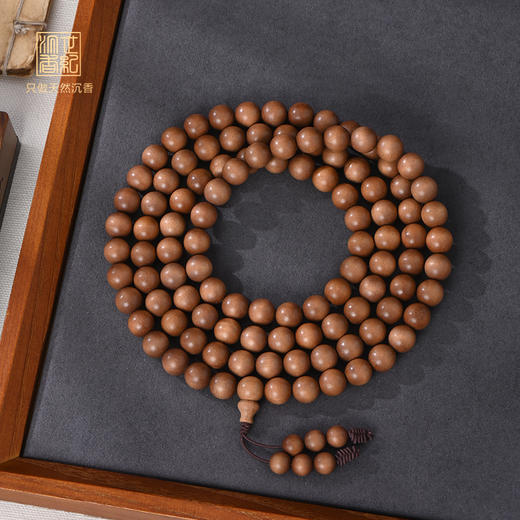 印度老山檀佛珠 10mm*108颗 49克 SP1615 商品图0