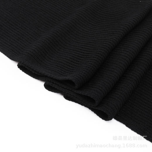 男士针织围巾 昱达 冬季保暖护脸护耳围脖 毛线编织围巾 厂家批发 商品图2