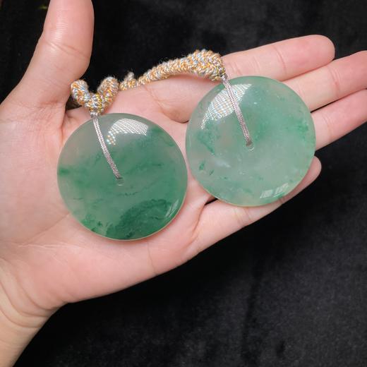 独龙玉平安扣吊坠约45mm 商品图0