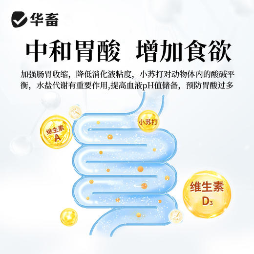 华畜多维小苏打兽用10斤畜禽喂猪牛羊鸭鹅养殖用饲料添加剂 商品图2