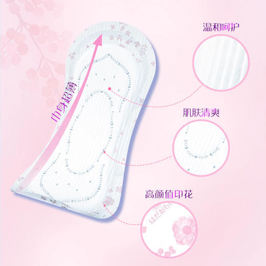 MM 山姆 苏菲 日本进口 温柔肌极薄日用迷你巾（无护翼）17.5cm 34片*3包 商品图1