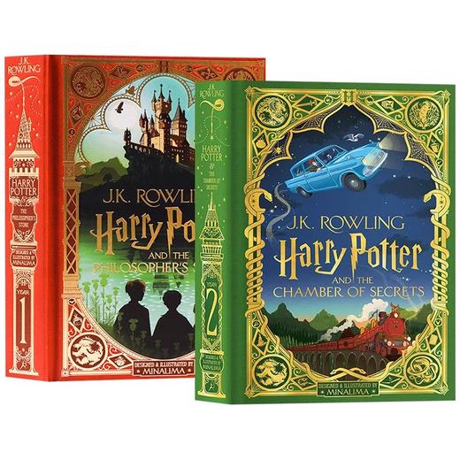哈利波特立体书 彩页互动版 Harry Potter and the Philosopher's Stone 哈利波特与魔法石哈利波特与密室阿兹卡班的囚徒 商品图1