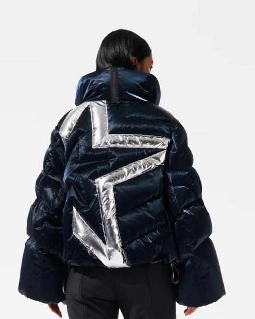 Perfect Moment - Ariel Ski Bomber - Blue Liquid - 女装 - 滑雪夹克 - 蓝色 商品图3