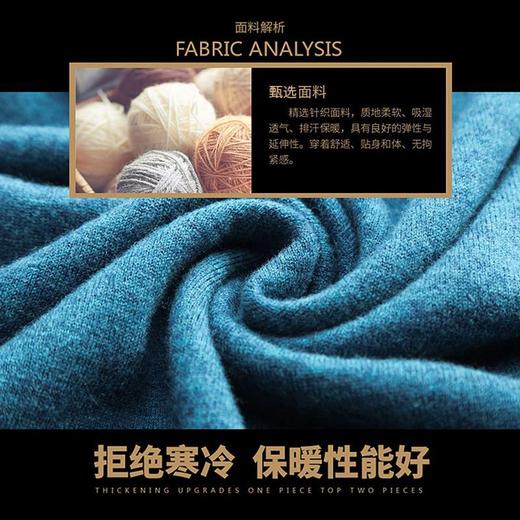 【100%绵羊毛】圣得西男装加厚保暖半高领羊毛衫2362950810 商品图2