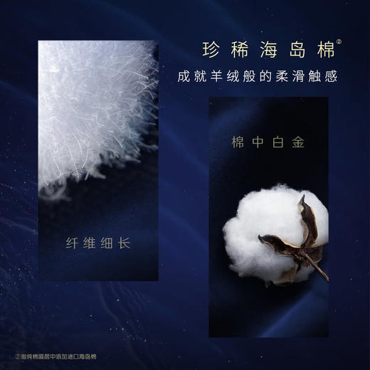 MM 山姆 高洁丝 海岛奢宠纯棉卫生巾组合装 240mm 25片*4 商品图2