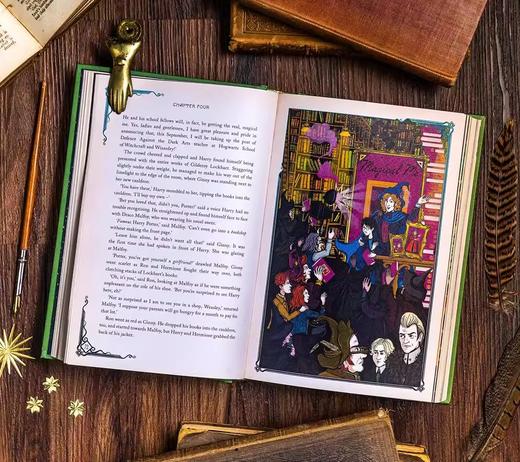 哈利波特立体书 彩页互动版 Harry Potter and the Philosopher's Stone 哈利波特与魔法石哈利波特与密室阿兹卡班的囚徒 商品图5