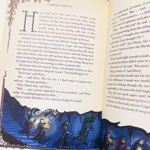 哈利波特立体书 彩页互动版 Harry Potter and the Philosopher's Stone 哈利波特与魔法石哈利波特与密室阿兹卡班的囚徒 商品图9