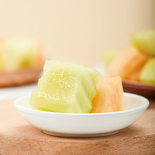 MM 山姆 鲜切双拼蜜瓜块 700g 商品图4