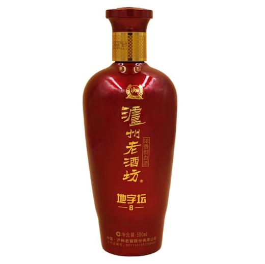 泸州老窖 地字坛（8） 52度500ml浓香型白酒单瓶装-jmw 商品图1