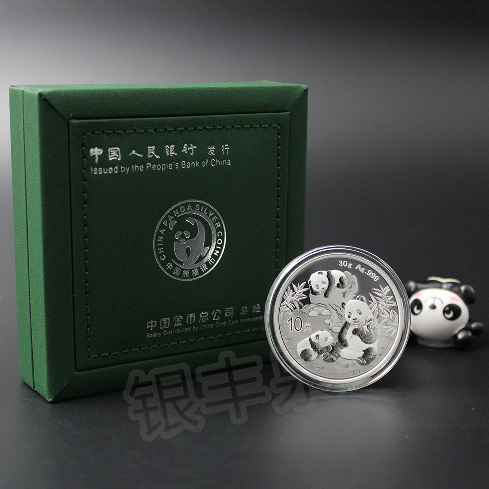 2025年熊猫30克银币