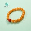DS925蜜蜡单圈-红花蜡圆珠手串约9 商品缩略图0