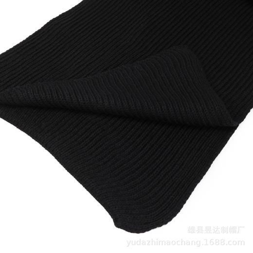 男士针织围巾 昱达 冬季保暖护脸护耳围脖 毛线编织围巾 厂家批发 商品图4