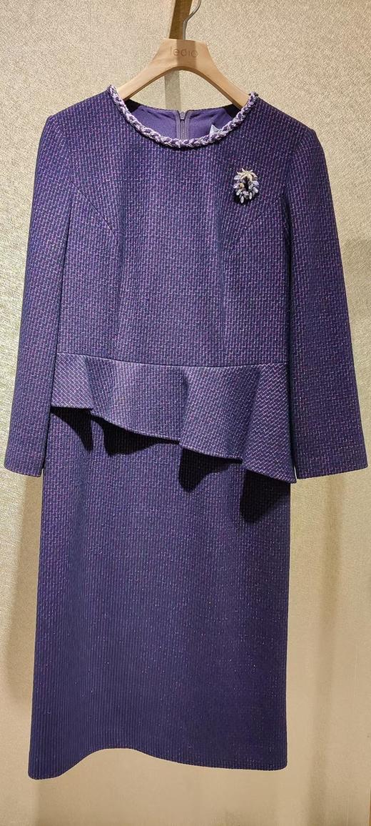 3楼 莱迪雅  混纺紫色 礼服 商品图0