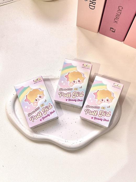 PuffGirl半年抛·墨鱼灰崽·14.5mm中等直径·韩产2片 商品图5