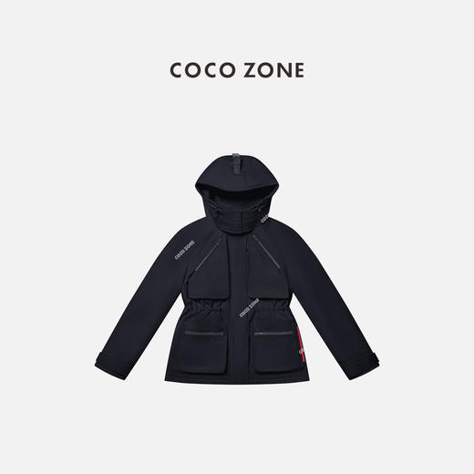 COCO ZONE 秋冬90鸭绒拉链口袋设计立领羽绒服CC2D2797 商品图0