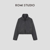 ROMI STUDIO“轻盈锁温”90白鹅绒 肤感立领短款羽绒服 RW24WW90948 商品缩略图5