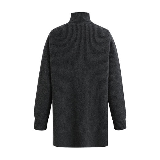 MAISON COVET 纯山羊绒半高领绞花上衣外套 商品图10