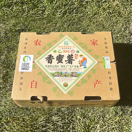 【韶关龙归香蜜薯】38元抢购5斤礼盒装，软糯香甜，细腻无渣、品尝田园间自然美味~粤港澳大湾区“菜篮子”生产基地，省内包邮到家。 商品图3