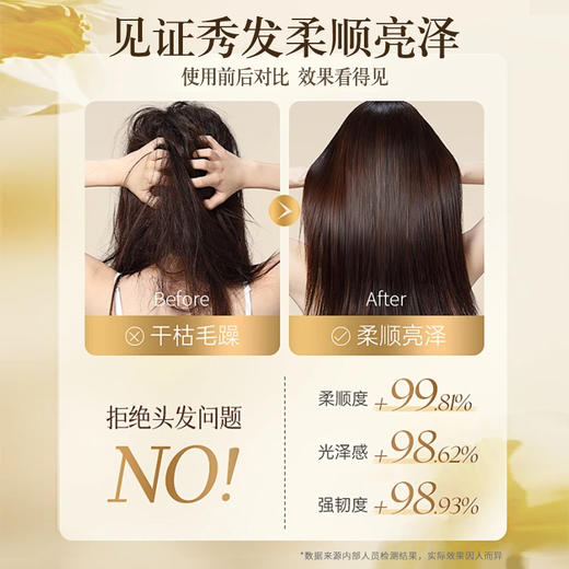 【闺蜜好美明星推荐】丽如素LIRUSU鱼子角蛋白发膜 鲟鱼子酱 全方位改善受损发质 滋养强韧发丝 炸毛星人专属 商品图3