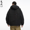 ONIARAI/鬼洗24秋冬轻机能风异形线条裁剪连帽羽绒外套男 B340203 商品缩略图2