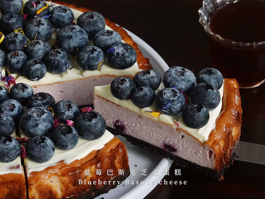 【蓝莓巴斯克芝士蛋糕】Blueberry Basque cheese（切件一人食） 商品图5