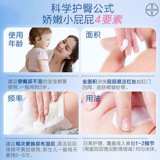 【跨境】Bepanthen贝乐欣婴儿护臀膏100克（效期2028-06-01） 商品图2