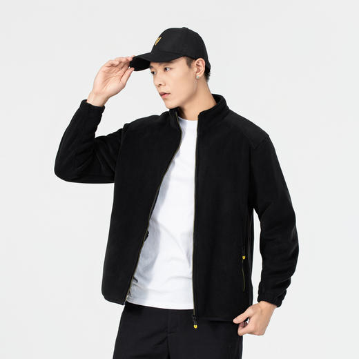 【断码清仓】雀说奥粒绒外套抓绒卫衣新款立领开衫休闲珊瑚绒抓绒衣AL186 商品图6