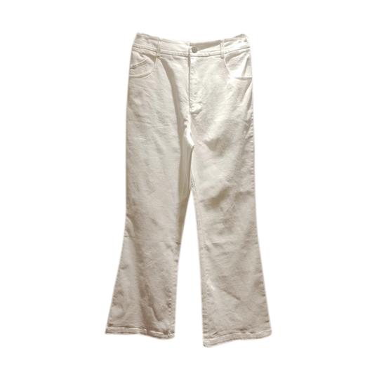 VIVIAN LIU薇薇安刘R2425005春女装新款时尚斜插兜显瘦微喇长裤 商品图4