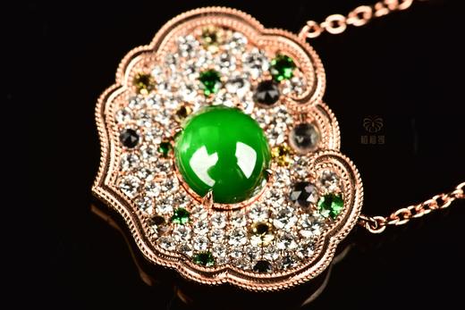 【如意万年】绿蛋如意项链XL12406061 商品图4