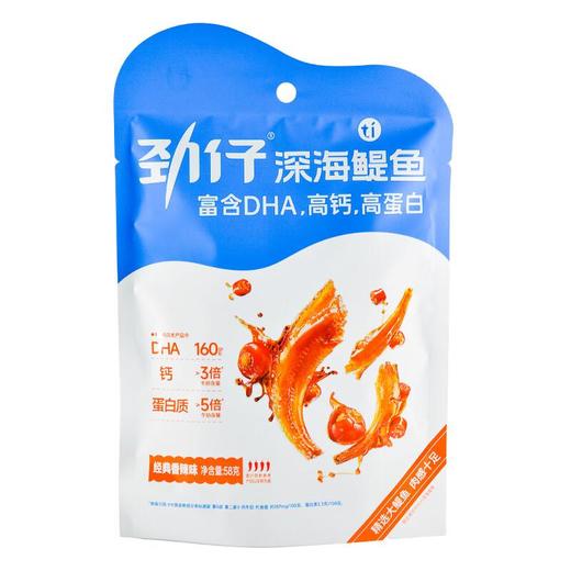 劲仔深海鳀鱼经典香辣味58g/袋 商品图0